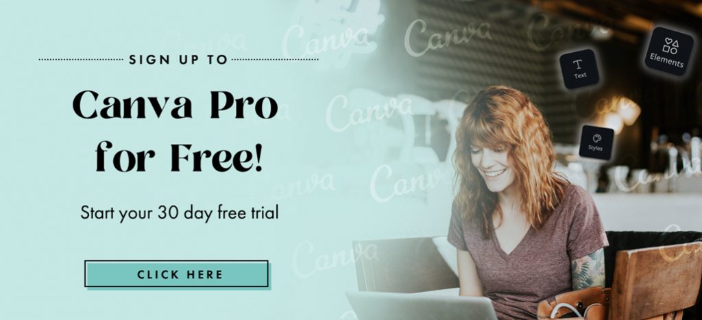 sign up to canva pro for free