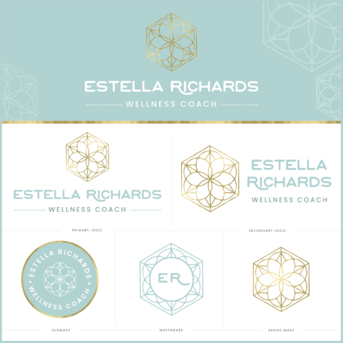 The Estella Suite | Logo & Branding | Wellness Coach