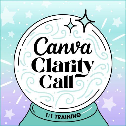 1:1 Canva Training | Canva Clarity Call | Learn Canva | Infinity Creative