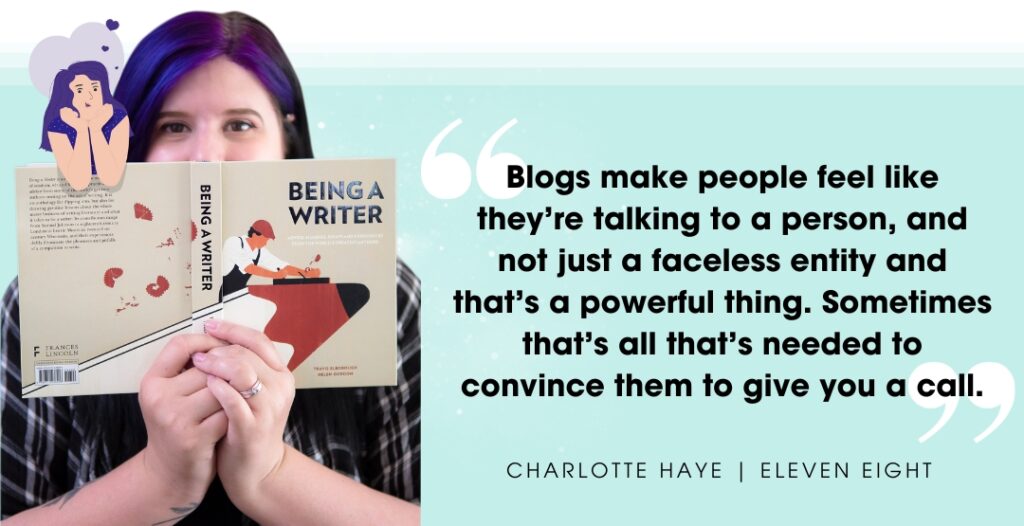 Charlotte Haye | Eleven Eight | Blogging