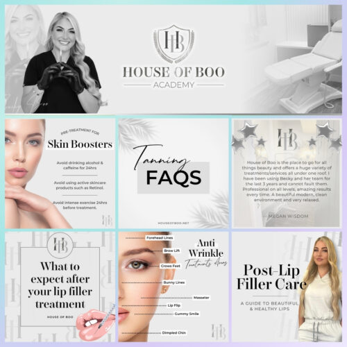 House of Boo | Social Media Templates | Supercharge Your Socials | Graphic Design Bundle | Infinity Creative