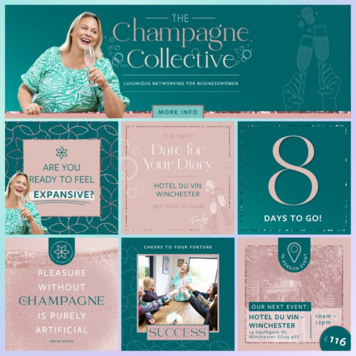 Trudy Simmons | Social Media Templates | Supercharge Your Socials | Graphic Design Bundle | Infinity Creative
